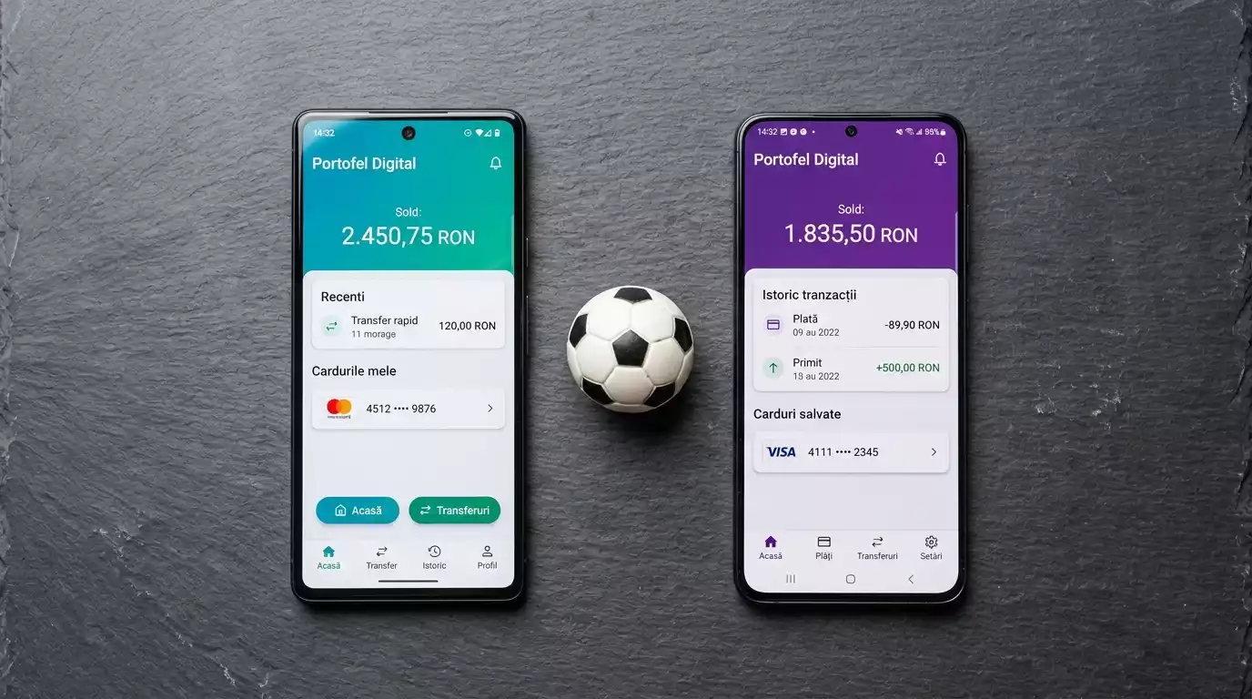 Neteller vs Skrill la pariuri sportive — comparație pentru România